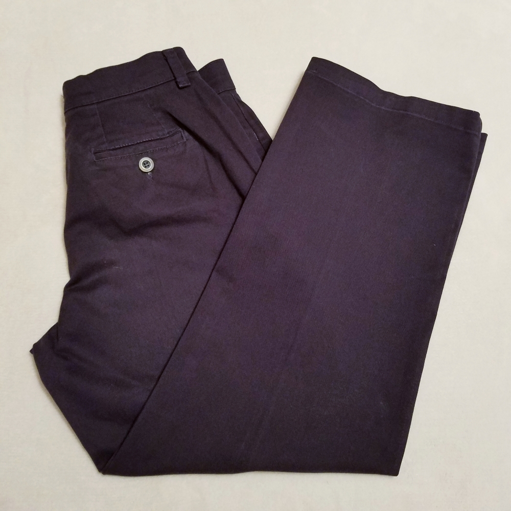 Lee Relaxed Straight Leg Paints Size 10P Navy